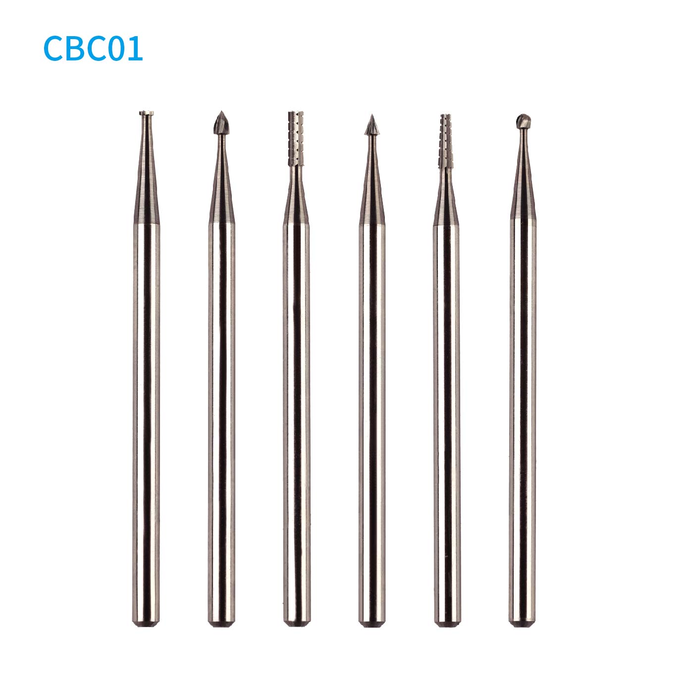 CBC01 Miniature Woodworking Rotary Burrs Set