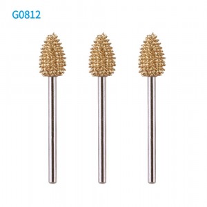 Tungsten Carbide Grit Points  Wood Carving Rotary Typhoon Burr